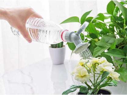 2-in-1 Dual-Cap Bottle Spray Nozzle – Mini Spray Head for Efficient Garden Irrigation
