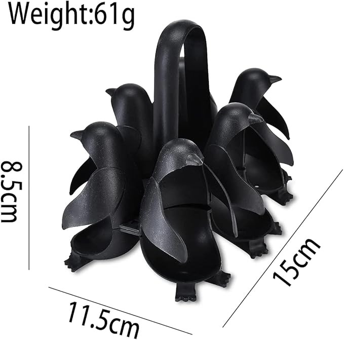 3-in-1 Egg Holder with Cute Penguin Design – Practical Egg Cup for Kitchen and Breakfast