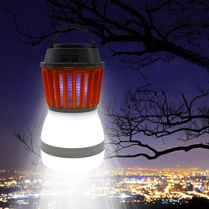 Solar-Powered Mosquito Lamp with LED Lantern – Effective Insect Protection for Garden and Outdoor Activities