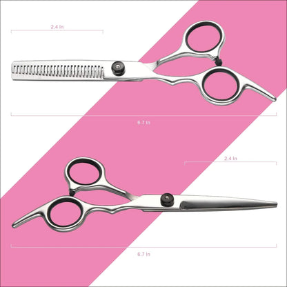 Premium Hair Care Set | Cutting and Thinning Scissors for Professionals