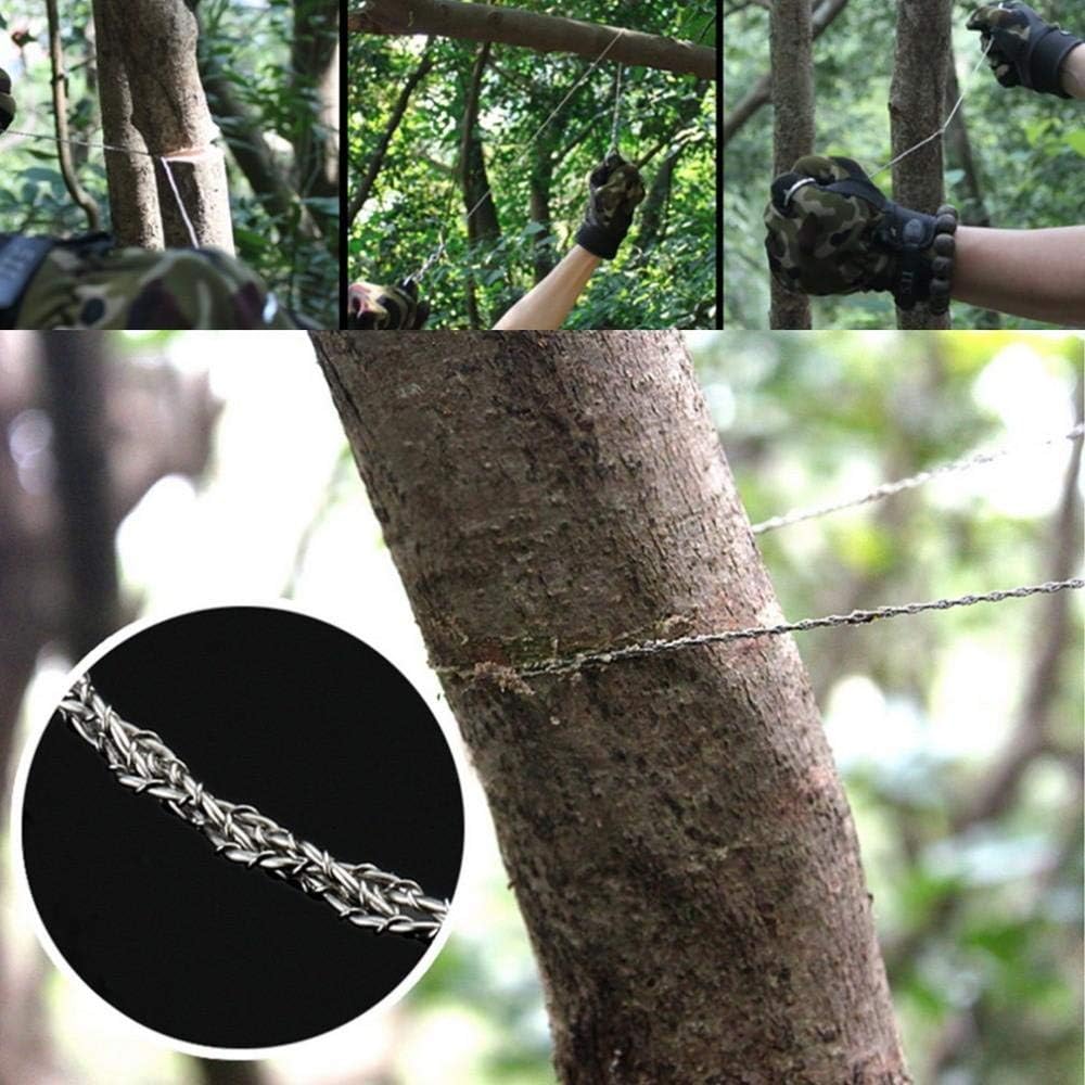 Compact Wire Saw for Gardening and Outdoor Adventures – Durable Folding Saw for Camping and DIY Projects