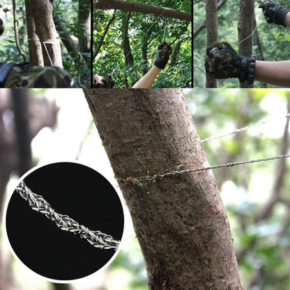 Compact Wire Saw for Gardening and Outdoor Adventures – Durable Folding Saw for Camping and DIY Projects