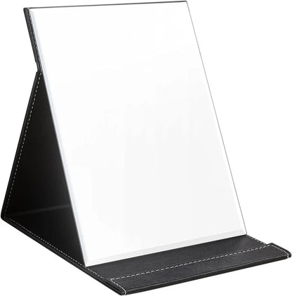 Compact Makeup Mirror with Foldable Stand Base