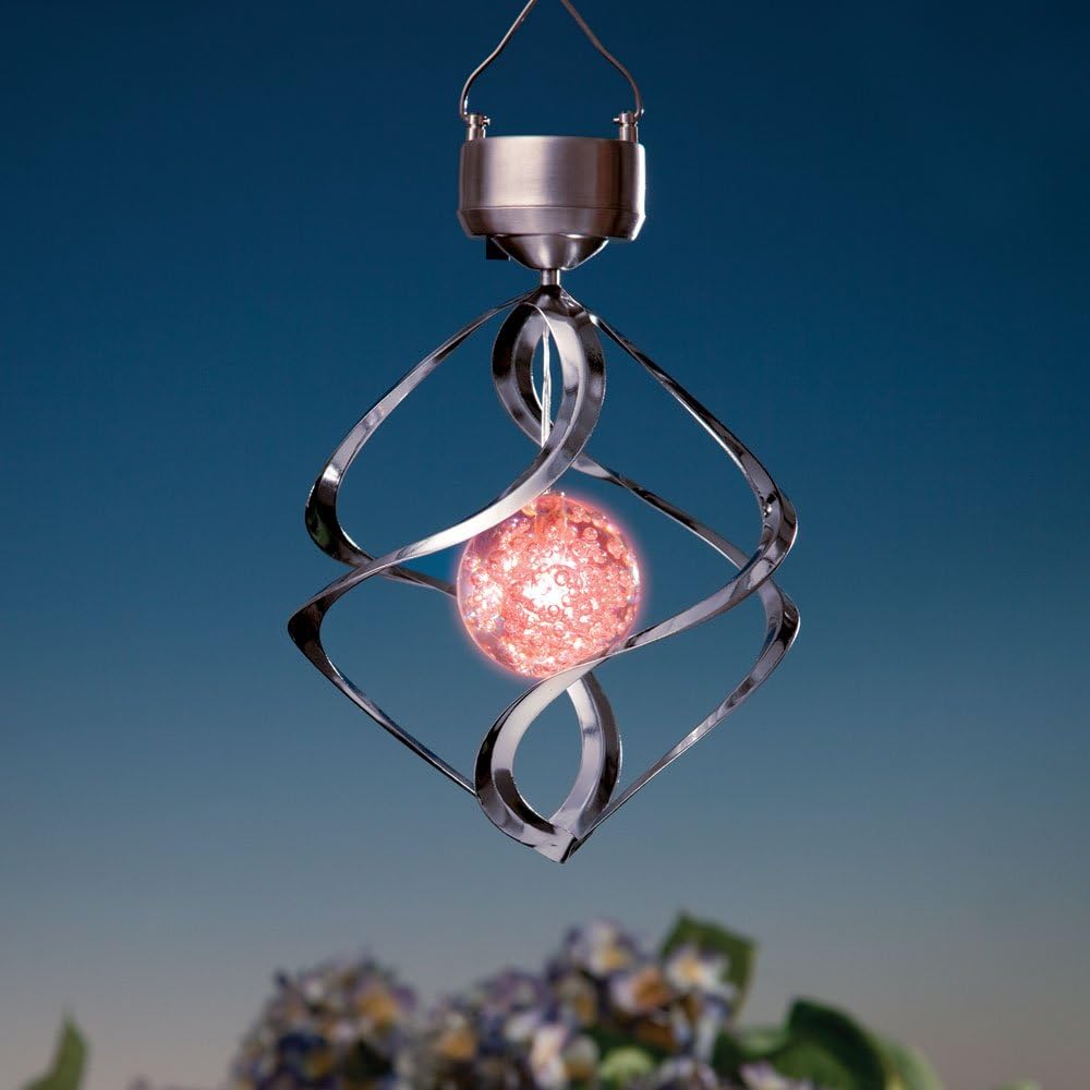 Colorful Solar LED Light for Garden and Terrace – Color-Changing Outdoor Lighting with Solar Power