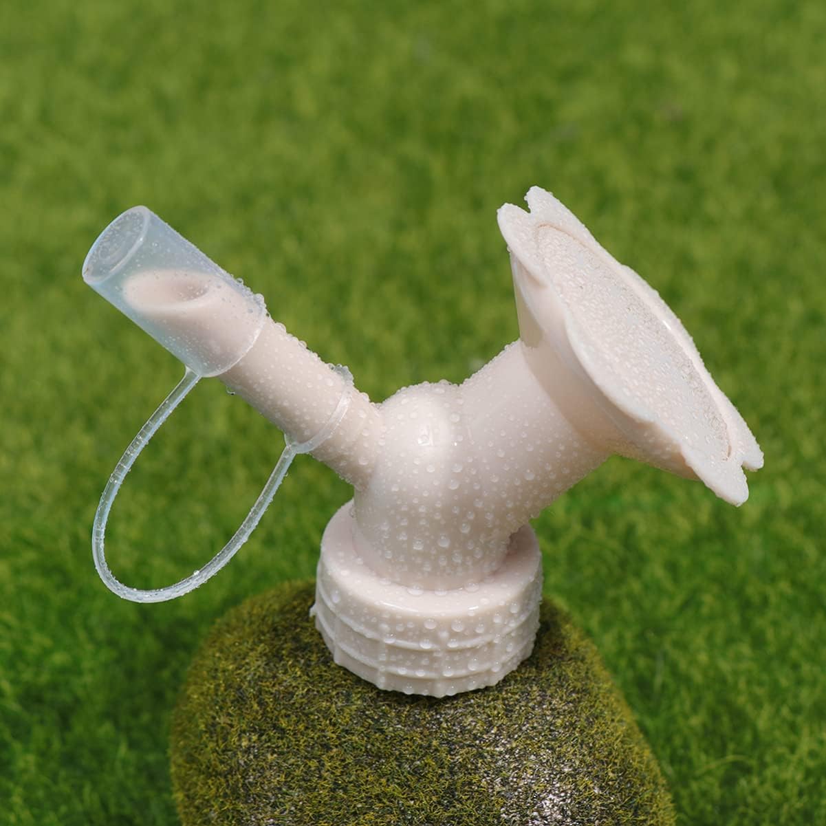 2-in-1 Dual-Cap Bottle Spray Nozzle – Mini Spray Head for Efficient Garden Irrigation