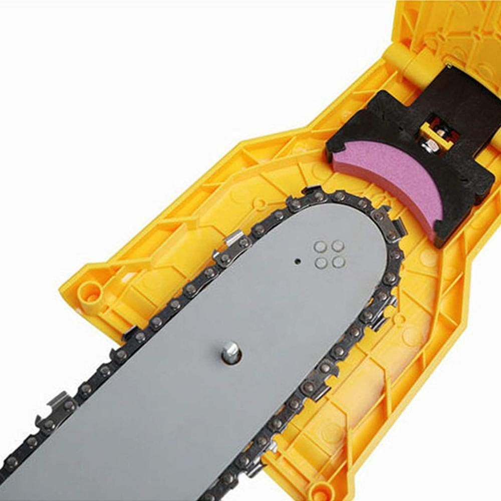 Chainsaw sharpener for precise sharpening – chain grinding tool for sharp saw chains