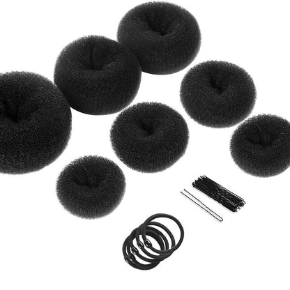Donut Hair Bun Set – Voluminous Bun Helper for Perfect Updo Hairstyles