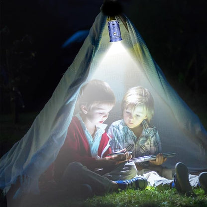Solar Lamp for Camping with USB Charging – Portable LED Lantern for Outdoor Use and Emergencies
