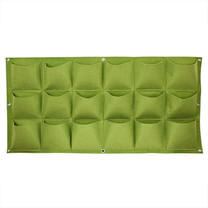Felt Wall-Mounted Grow Bag – Three-Dimensional Non-Woven Planter Pocket for Vertical Gardens