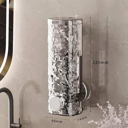Suction Cup Soap Dispenser for Easy Installation in Bathrooms and Kitchens
