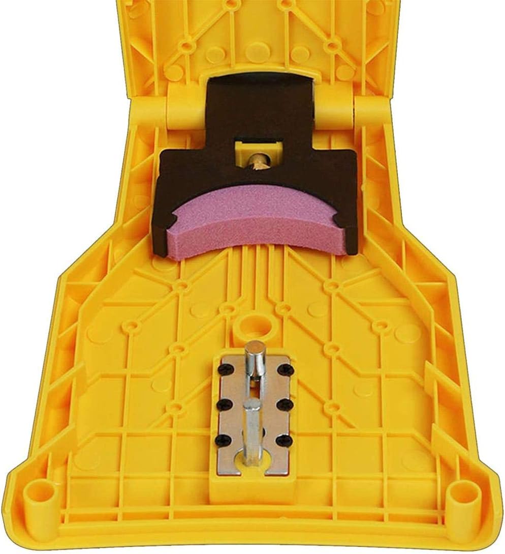 Chainsaw sharpener for precise sharpening – chain grinding tool for sharp saw chains