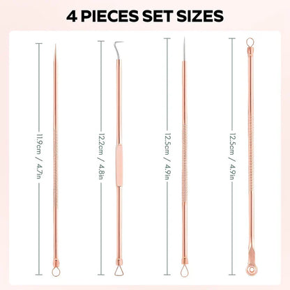 Professional Blackhead and Pimple Removal Set for Clear Skin