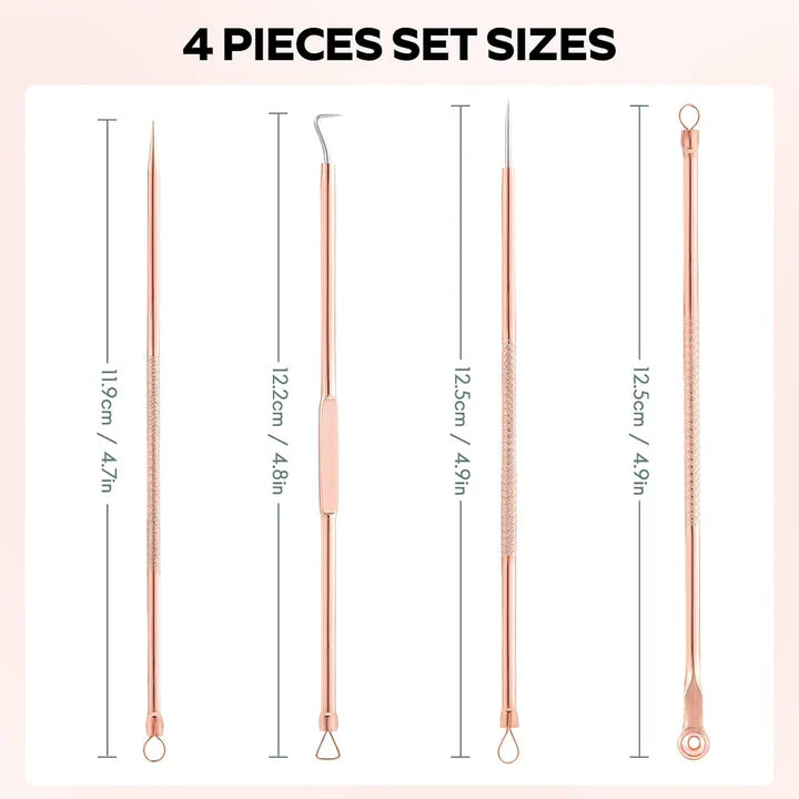 Professional Blackhead and Pimple Removal Set for Clear Skin
