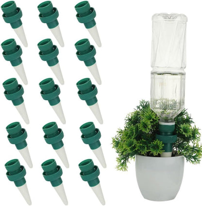 Self-Watering Spikes for Plants – Automatic Drip Spikes for Bottles for Efficient Plant Care