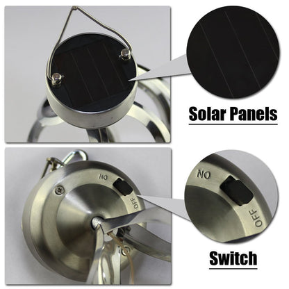 Colorful Solar LED Light for Garden and Terrace – Color-Changing Outdoor Lighting with Solar Power