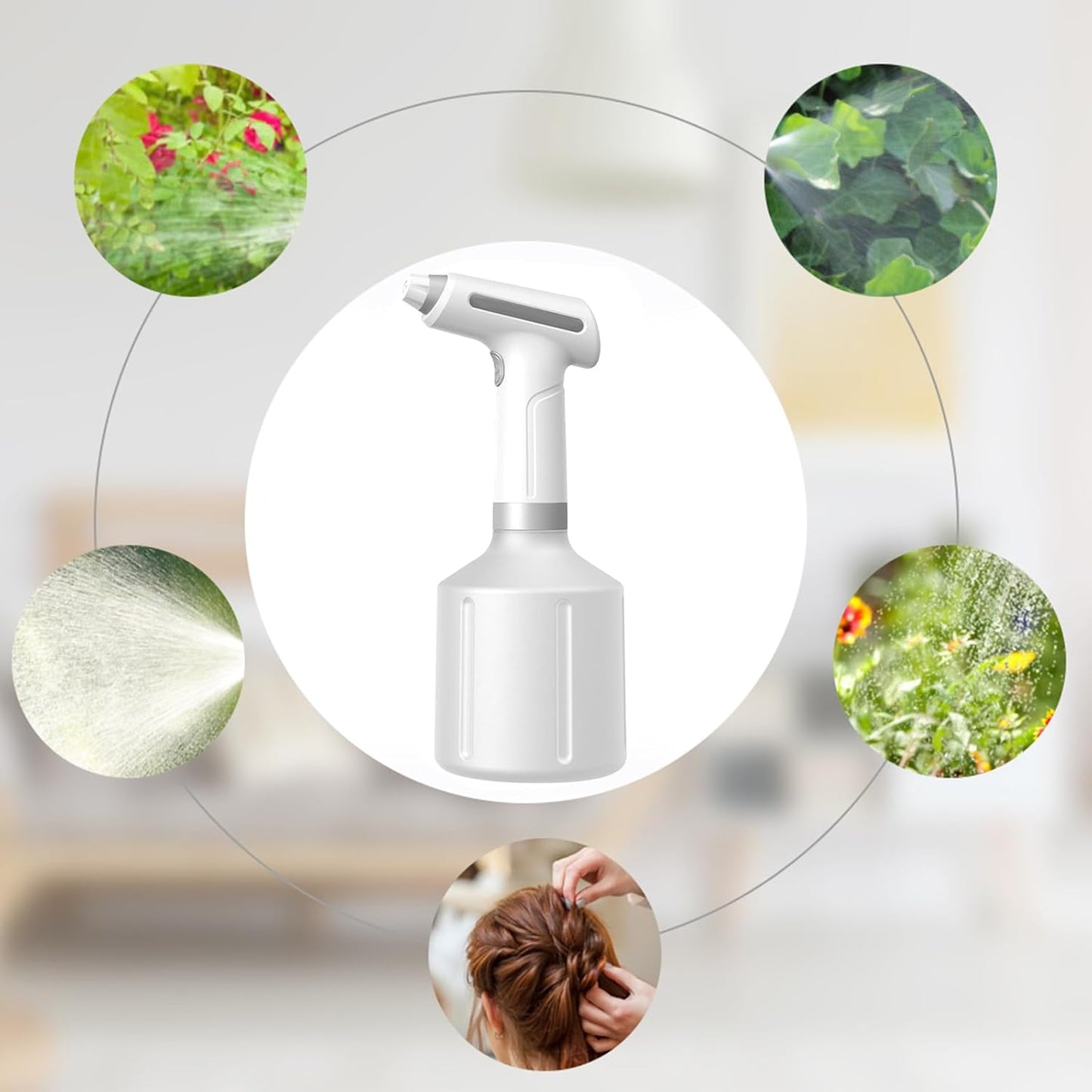 Rechargeable Electric Mist Sprayer for Plant Care – Compact and Efficient
