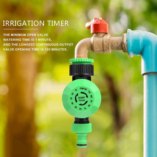 Automatic Watering Timer for Garden – Adjustable Irrigation Schedule for Optimal Plant Care