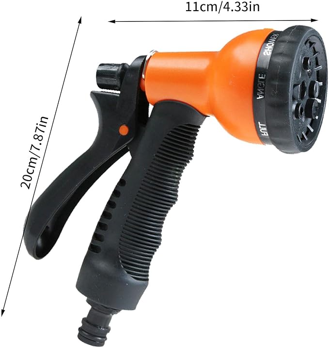 7-Function Garden Hose Spray Gun – Versatile Watering Sprayer for Garden Care