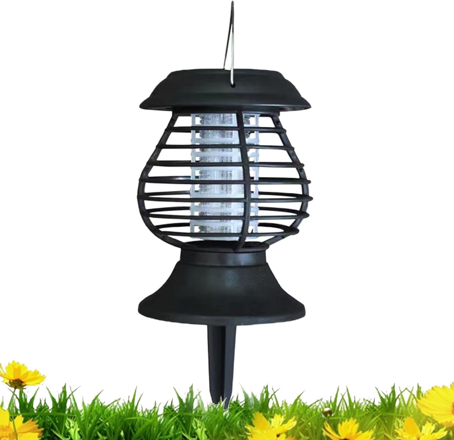 Solar-Powered Insect Repellent Lamp with LED Light – Effective Mosquito Control for Garden and Patio