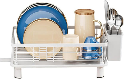 Kitchen Dish Drying Rack with Practical Drainage Function