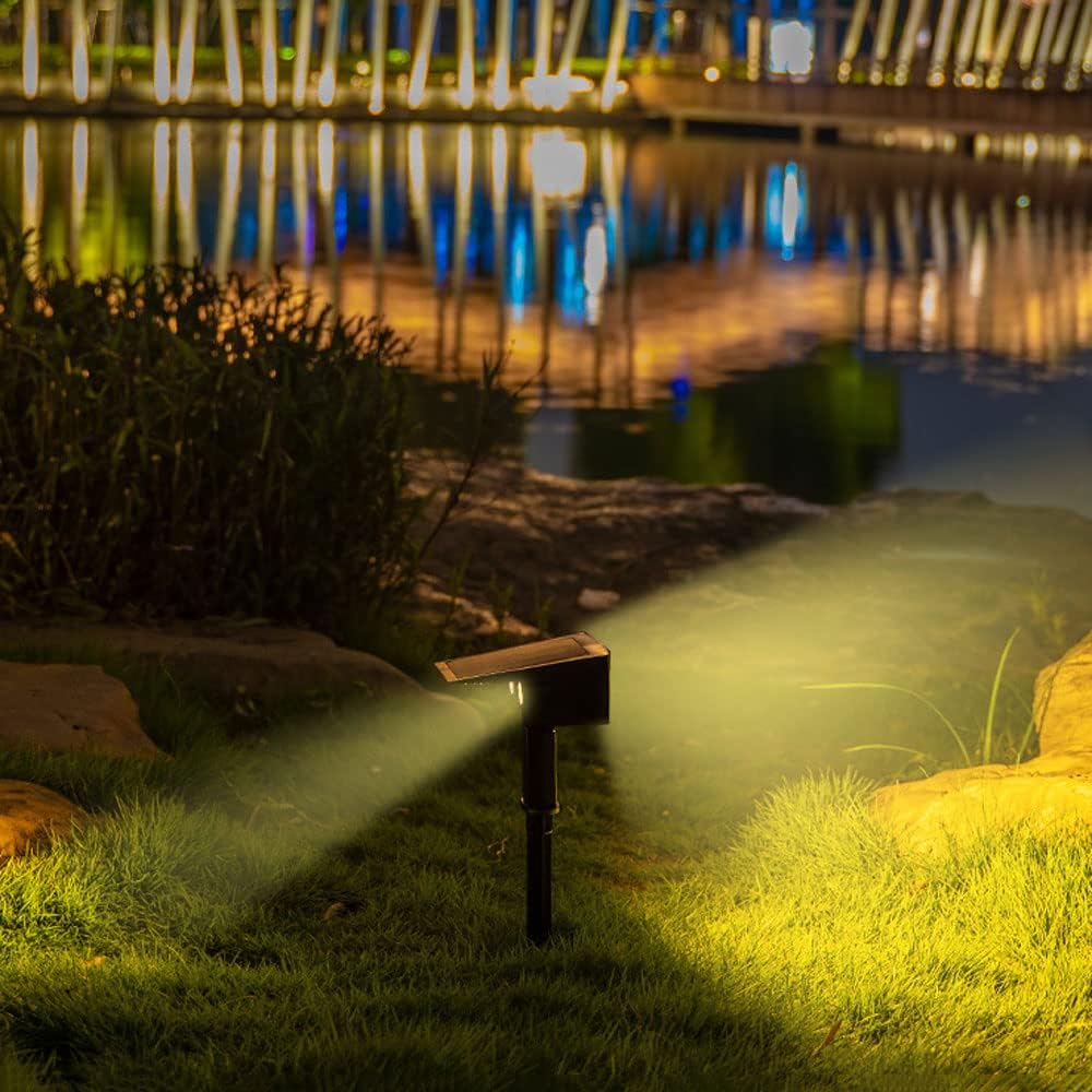 Solar LED Garden Spotlight – Energy-efficient Outdoor Lighting With Solar Panel For Garden Paths And Terraces