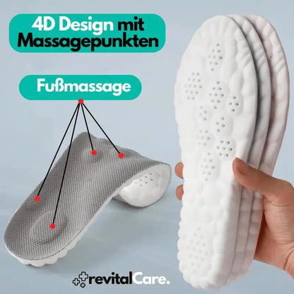 Comfortable 4D Insoles for Everyday Use