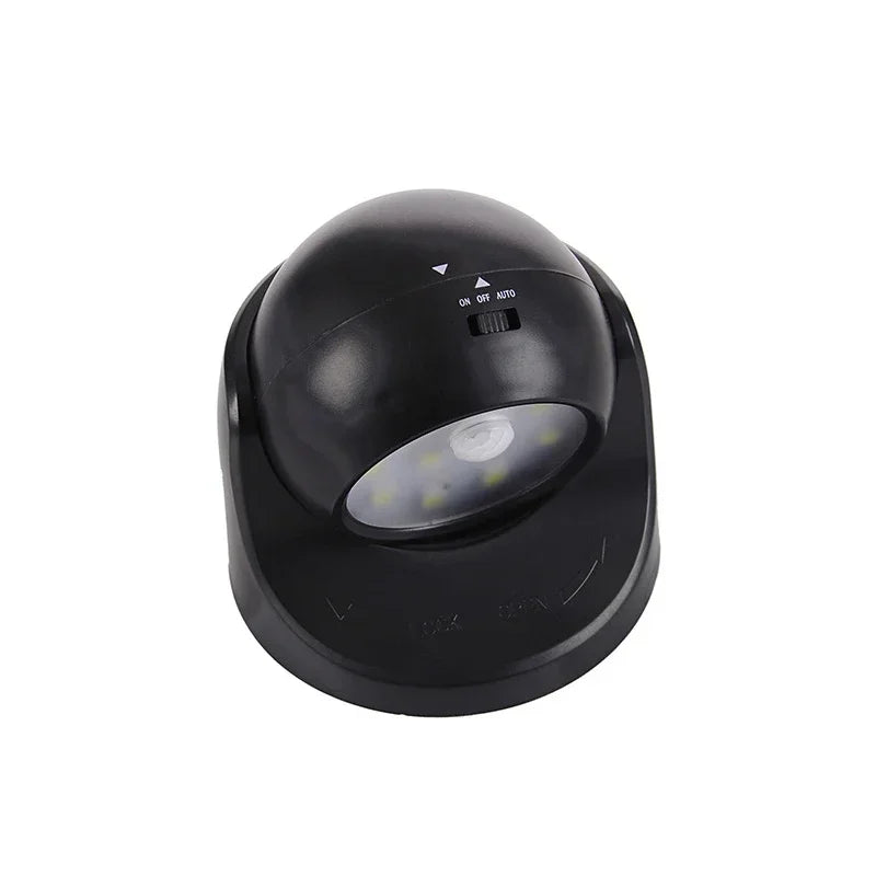 Cordless LED Spotlight with Motion Sensor – 360° Rotatable & Energy-Efficient