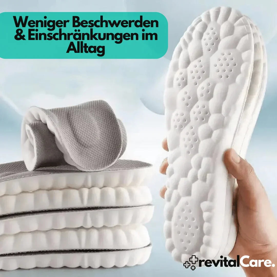 Comfortable 4D Insoles for Everyday Use