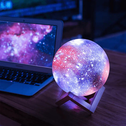 Magical Moon Lamp with LED Lighting
