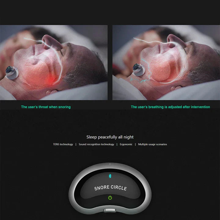 Slim Anti-Snoring Device for Restful Sleep