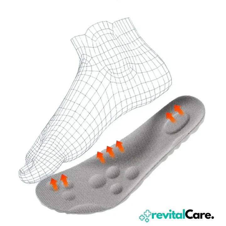 Comfortable 4D Insoles for Everyday Use