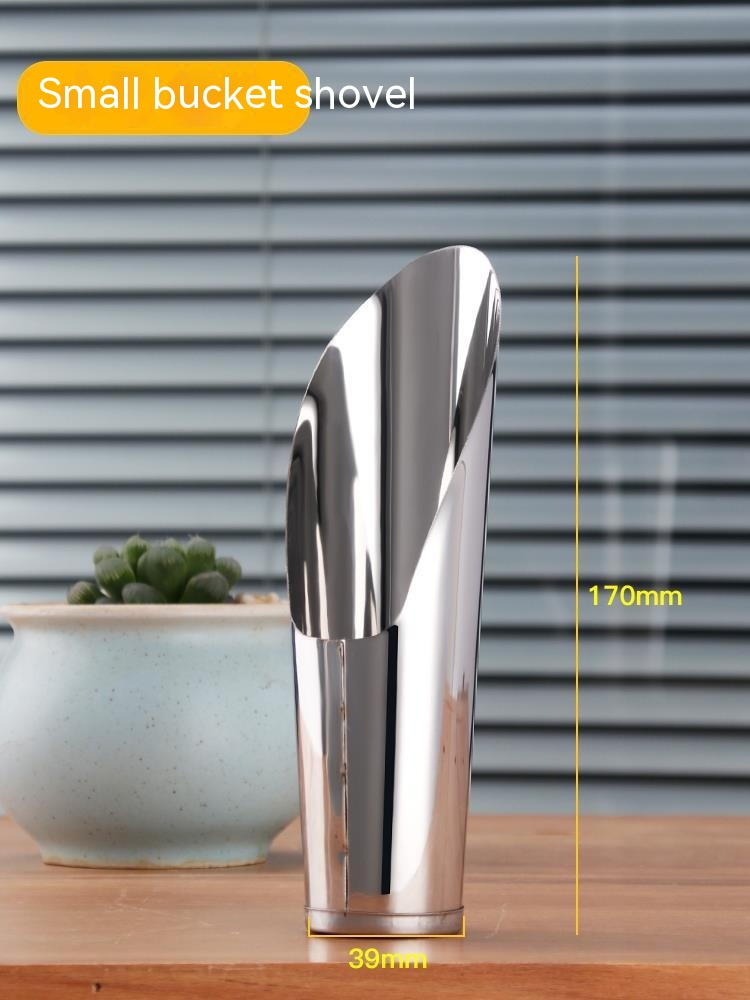 Durable Stainless Steel Garden Trowel – High-Quality Scoop for Potting Soil in the Garden and on the Balcony