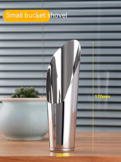 Durable Stainless Steel Garden Trowel – High-Quality Scoop for Potting Soil in the Garden and on the Balcony