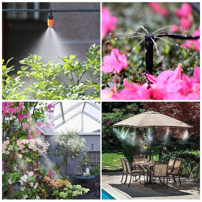 Automatic Drip Irrigation System Set – Efficient Garden Watering for Plants and Flowers