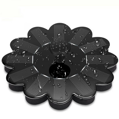Solar-Powered Flower-Design Fountain – Water Feature for Garden, Ponds, and Pools