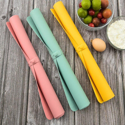Non-Stick Silicone Baking Mat – Reusable Dough Mat for Baking and Cooking