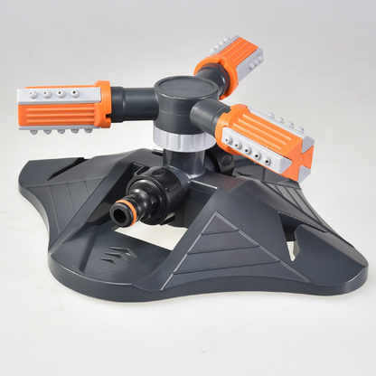 3-Arm Rotating Garden Sprinkler – Efficient Watering Solution for Lawns and Gardens