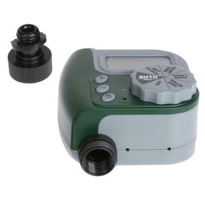 Automatic irrigation controller for garden – water tap timer with LCD display