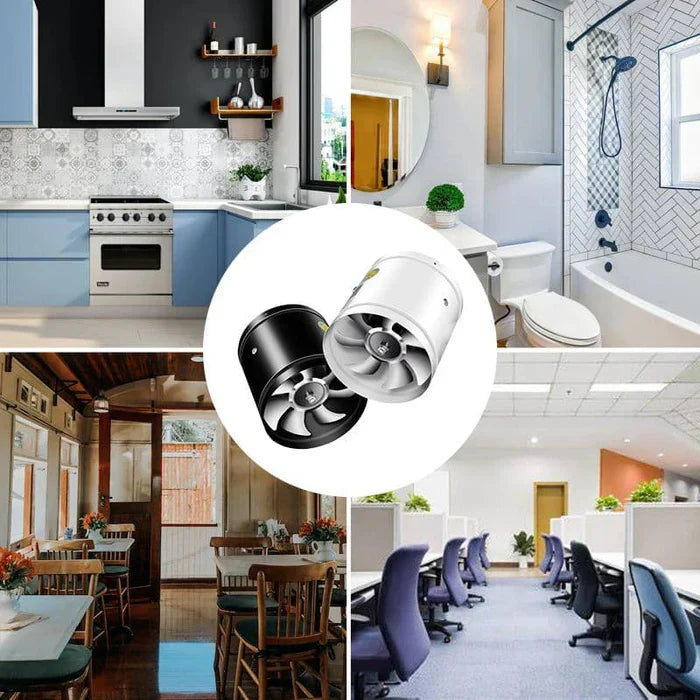 Powerful Low-Noise Exhaust Fan – Efficient Ventilation for Indoor Spaces