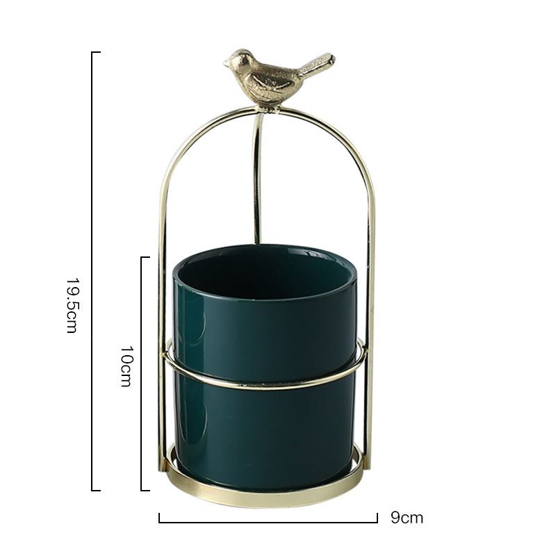 Flower Planters with Bird Design – Decorative Plant Pots for Garden and Balcony