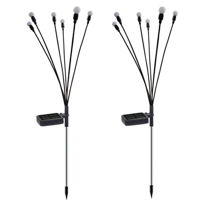 Solar Garden Lights with Flexible LED Balls – Waterproof Decorative Lights for Flower Beds and Paths in Outdoor Areas
