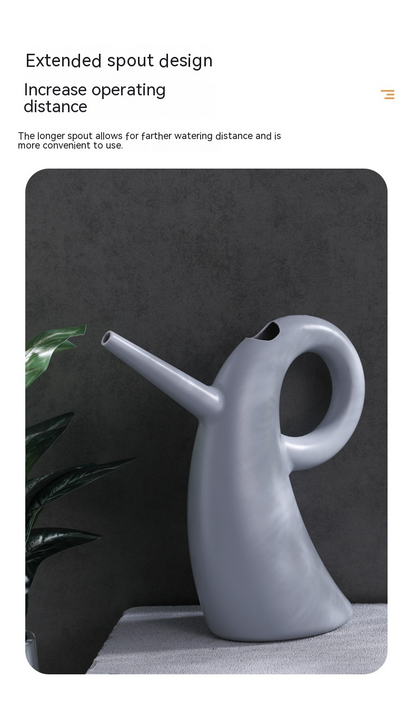 Watering Can with Extended Spout – Elegant Watering Can for Precise Plant Watering and Garden Care
