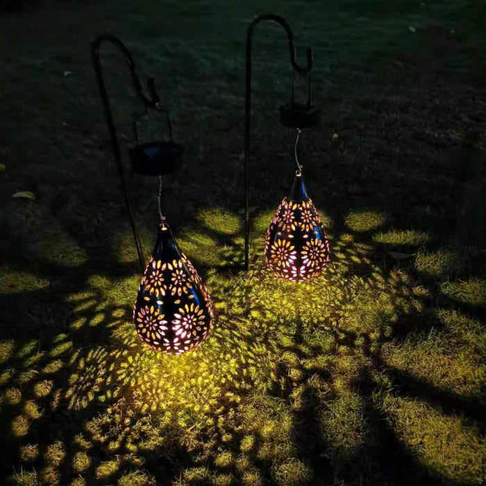 Stylish Solar-Powered Garden Light in Flower Design – Ideal for Outdoor Areas