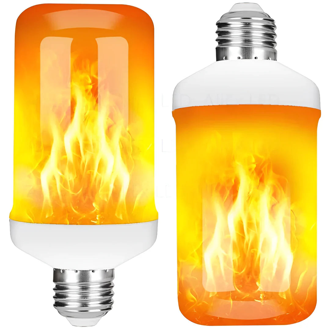 LED Flame Light Bulb – 9W Energy-Saving Lamp with Realistic Flame Effect