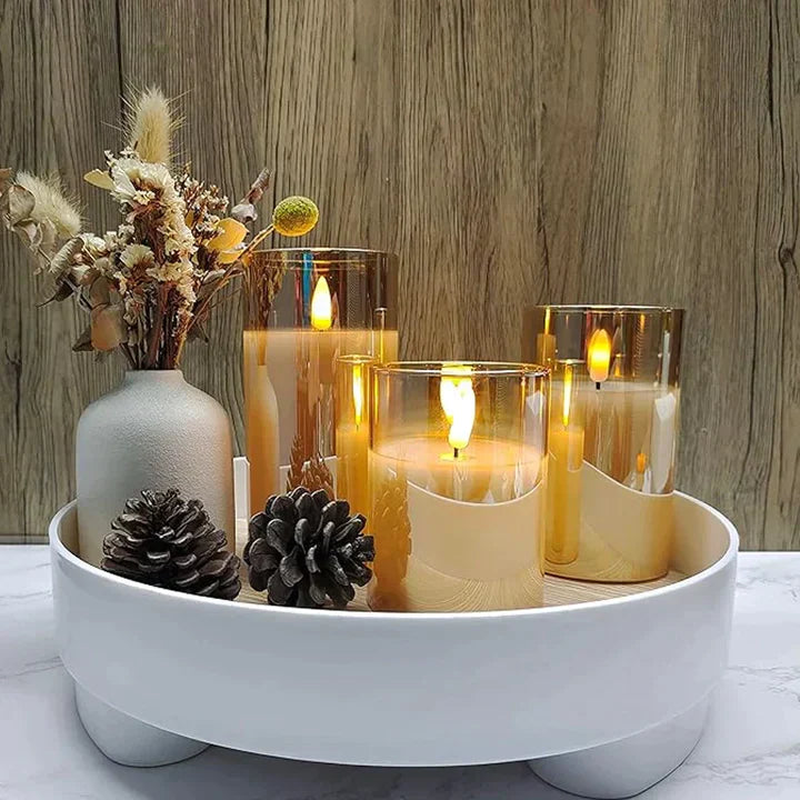 Flameless LED Candles Set for Cozy Lighting