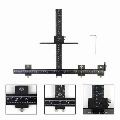 Adjustable Drilling Guide for Drawers and Handles