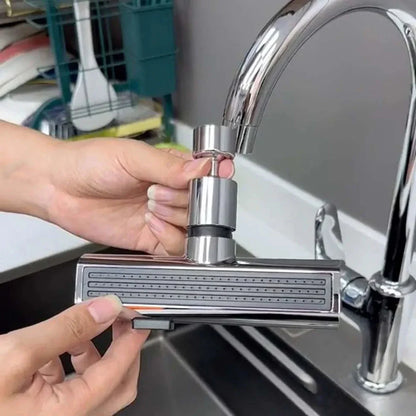 360° Rotatable Faucet Attachment – Flexible Spray Head for Easy Water Flow and Better Cleaning