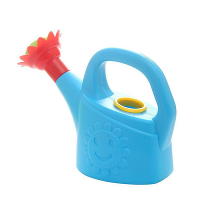Colorful Kids Watering Can with Flower Spout – Plastic Watering Can for Little Gardeners