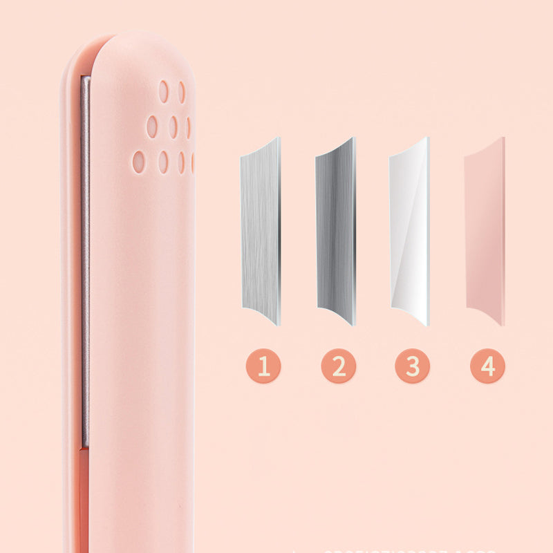 2-in-1 hair styler – straightener and curling iron for versatile hairstyles