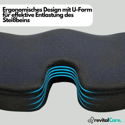 Ergonomic 4D Seat Cushion with Orthopedic Support for Maximum Comfort